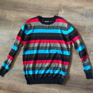 Men’s Large Matix Striped Sweater